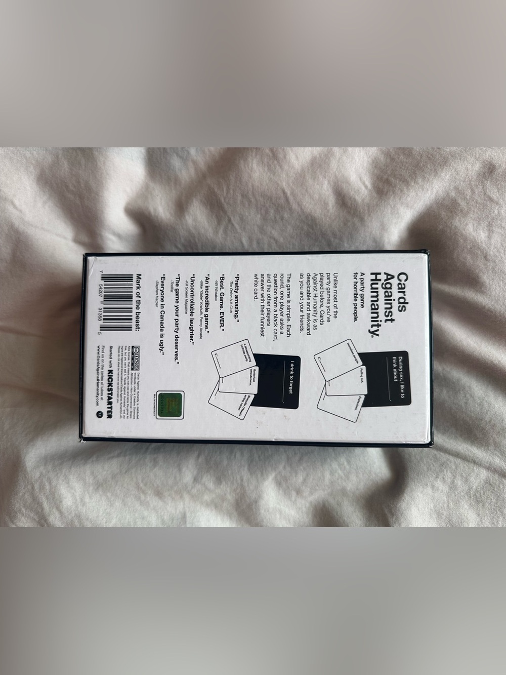 Cards Against Humanity Classic Party Game CA Edition Adult Humor Card Game - Picture 5 of 7